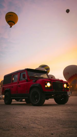 Cappadocia Jeep Safari Among the Fairy Chimneys  at Sunrise